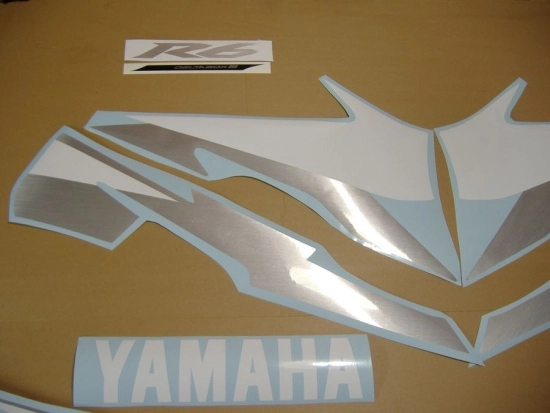 Yamaha YZF-R6 2005 - Red - Sticker-Decals
