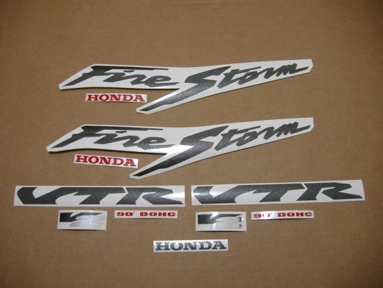 Restoration Sticker for Honda VTR 1000F 1998 in Yellow