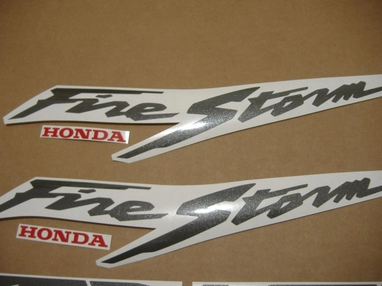 Honda VTR 1000F 1998 - Yellow - Sticker-Decals