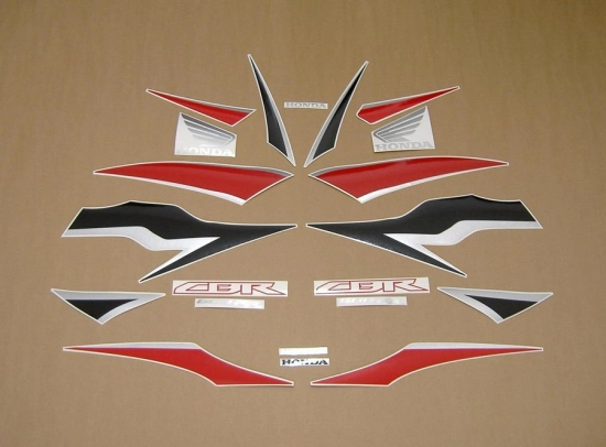 Restoration Sticker for Honda CBR 600RR 2009 in Black/Red