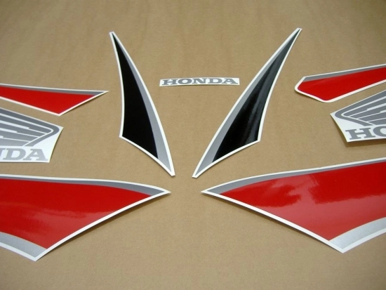 Honda CBR 600RR 2009 - Black/Red - Sticker-Decals
