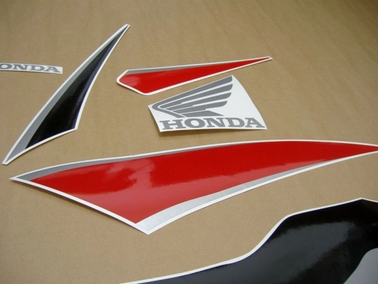 Honda CBR 600RR 2009 - Black/Red - Sticker-Decals
