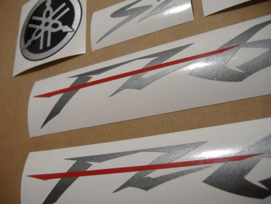 Replica Dekor für Yamaha FZ6 S2 2008 in Schwarz