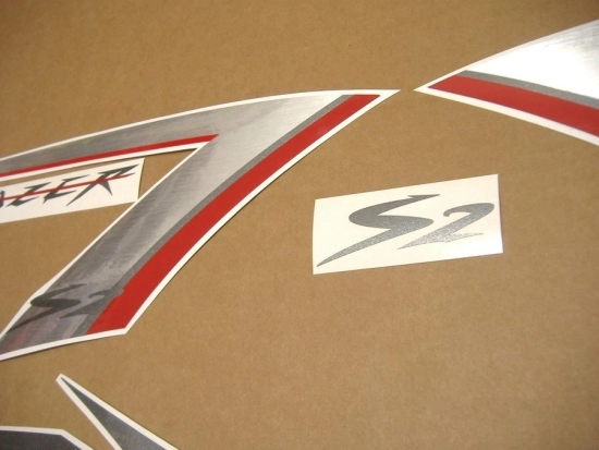 Yamaha FZ6 Fazer S2 2007 - Schwarz - Aufkleber-Dekor