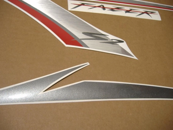 Yamaha FZ6 Fazer S2 2007 - Schwarz - Aufkleber-Dekor