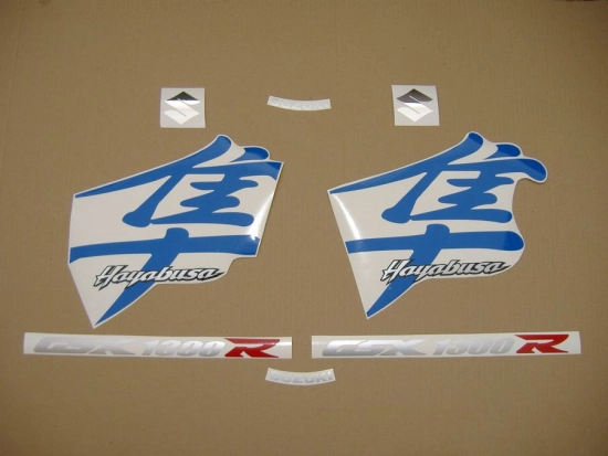 Replica Dekor für Suzuki Hayabusa 2007 in Blau