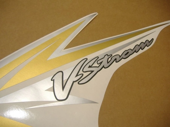 Suzuki DL650 V-STROM 2010 - White - Sticker-Decals