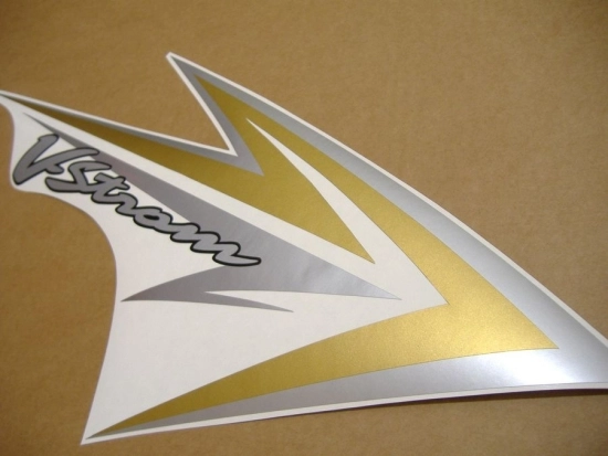 Suzuki DL650 V-STROM 2010 - White - Sticker-Decals
