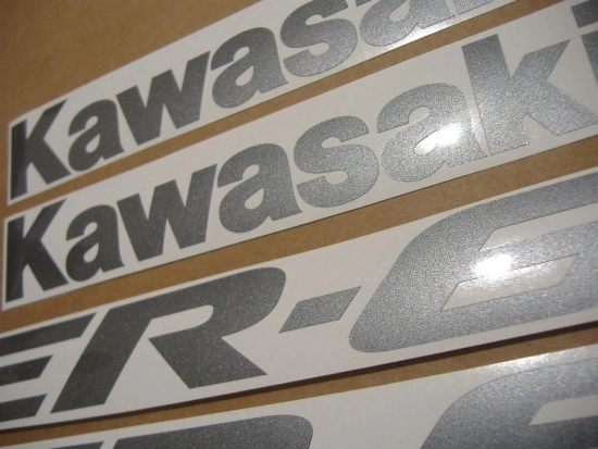 Kawasaki ER-6F 2006 - Black - Sticker-Decals
