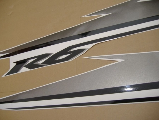 Yamaha YZF-R6 2007 - Schwarz - Aufkleber-Dekor