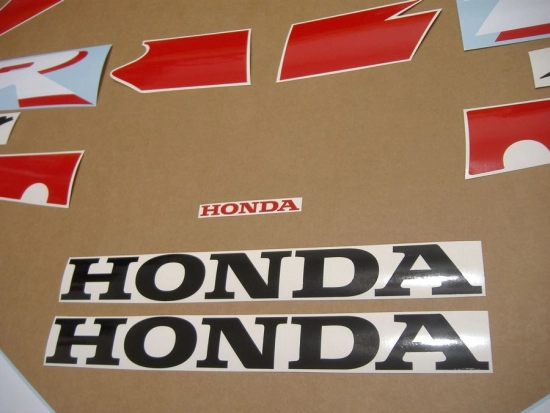 Honda VTR 1000 2005 - Black/Red/Silver - Sticker-Decals