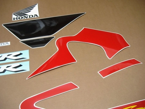 Honda CBR 600 F4 Sport 2001 - Red/Black - Sticker-Decals