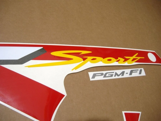 Honda CBR 600 F4 Sport 2001 - Red/Black - Sticker-Decals