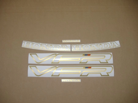 Honda VFR 750 1991 mit Weiß Motorrad Dekor