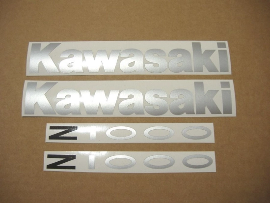 Kawasaki Z1000 2004 - Red - Sticker-Decals