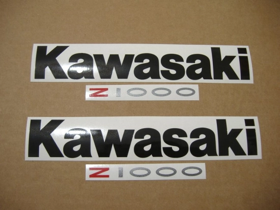 Kawasaki Z1000 2003 - Grün - Aufkleber-Dekor