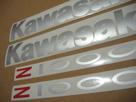 Kawasaki Z1000 2004 - Blue - Sticker-Decals