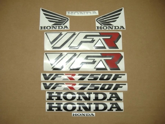 Honda VFR 750 RC36 1990 mit Weiß Motorrad Dekor