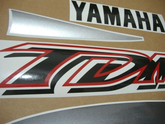 Yamaha TDM 850 2000 - Silver/Grey - Sticker-Decals