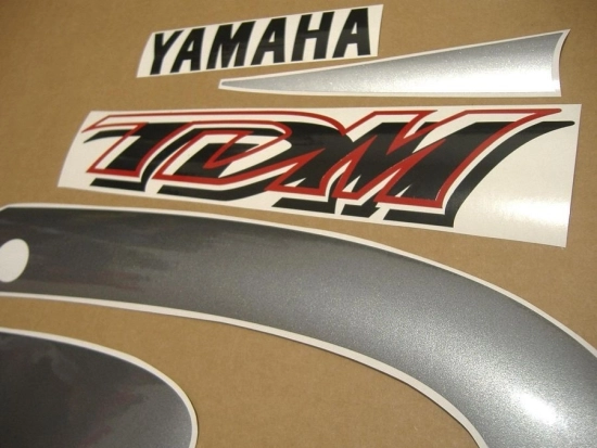 Yamaha TDM 850 2000 - Silver/Grey - Sticker-Decals