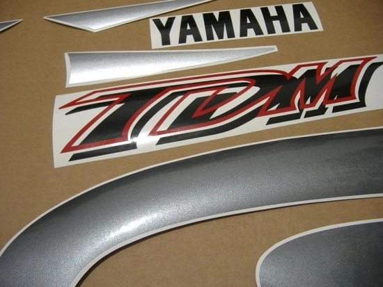 Yamaha TDM 850 2000 - Silver/Grey - Sticker-Decals