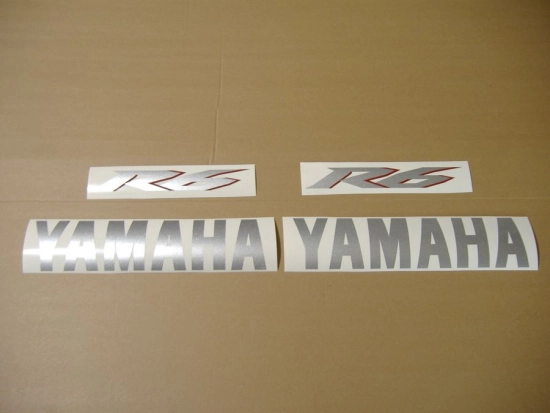 Restoration Sticker for Yamaha YZF-R6 2007 in Wine-red