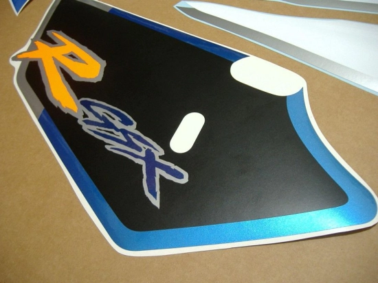 Suzuki GSX-R 750 1995 - White/Blue - Sticker-Decals
