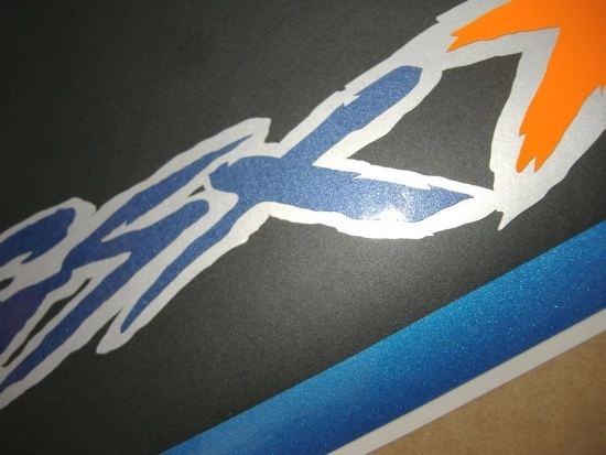 Suzuki GSX-R 750 1995 - White/Blue - Sticker-Decals