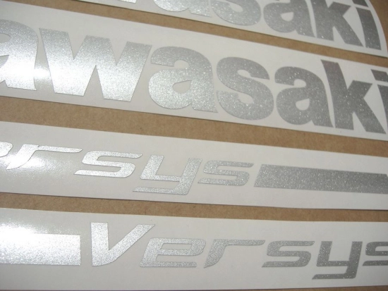 Kawasaki Versys 650 2007 - Schwarz - Aufkleber-Dekor