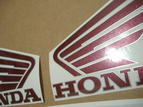 Honda VFR 800i 1998 - Red EU - Sticker-Decals