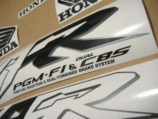 Honda VFR 800i 1998 with Silver EU Replica Decal