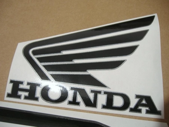 Honda VFR 800i 1998 with Silver EU Vinyl-Sticker