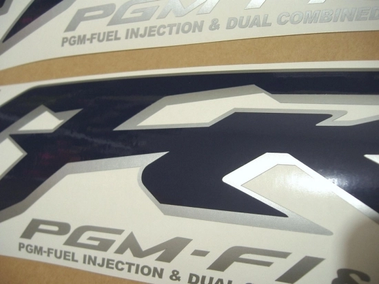 Honda VFR 800i 1999 with Blue EU Replica Decal