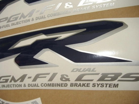 Honda VFR 800i 1999 - Blue EU - Sticker-Decals