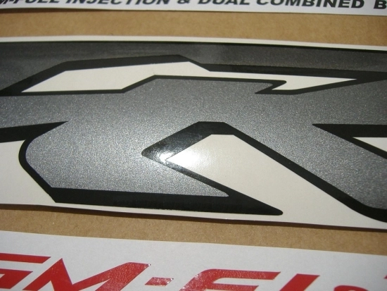 Honda VFR 800i 1999 with Yellow EU Vinyl-Sticker