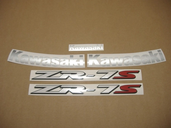 Kawasaki ZR-7S 2002 - Blue - Sticker-Decals
