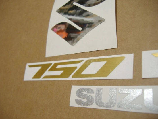 Suzuki GSR 750 2012 - Blue/Black - Sticker-Decals