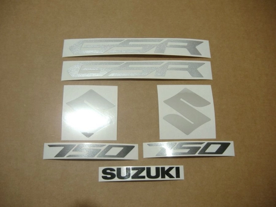 Restoration Sticker for Suzuki GSR 750 2013 in Blue/White