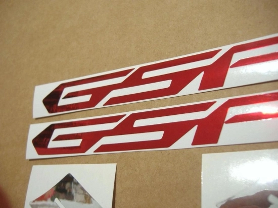 Suzuki GSR 750 2013 - Matte Black - Sticker-Decals