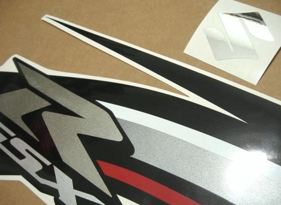 Suzuki GSX-R 600 2013 - White/Black - Sticker-Decals
