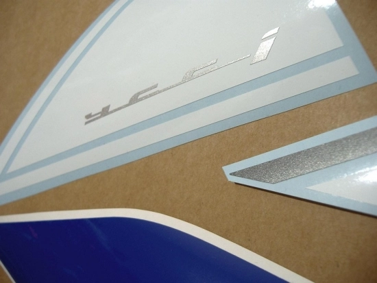 Yamaha YZF-R6 2010 - Blue/White - Sticker-Decals