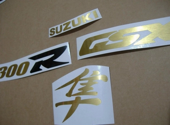 Restoration Sticker for Suzuki Hayabusa 1999-2007 in Brushed-Gold