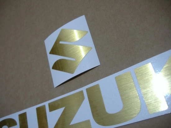 Suzuki Hayabusa 1999-2007 with Brushed-Gold Replica Decal