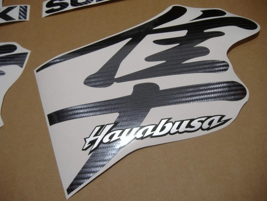 Suzuki Hayabusa 1999-2007 - Carbon - Custom-Aufkleber-Dekor
