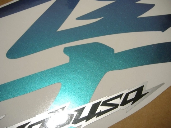 Restauration Aufkleber-Set für Suzuki Hayabusa 2008-2019 in FlipFlop