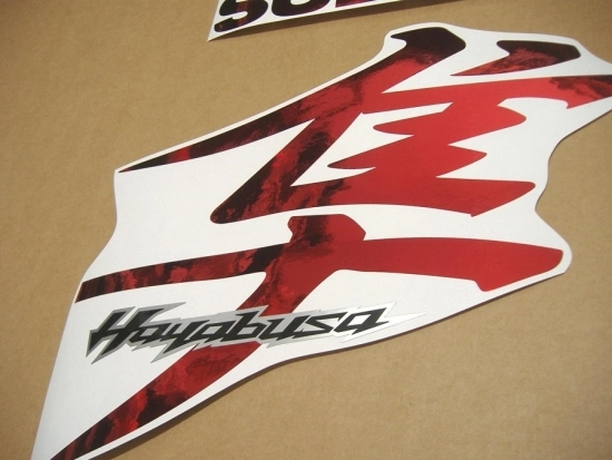 Replica Dekor für Suzuki Hayabusa 2008-2019 in Chrome-Rot