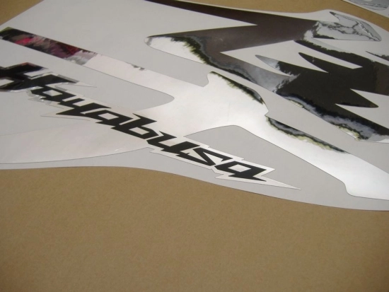 Suzuki Hayabusa 2008-2019 - Chrome - Custom-Aufkleber-Dekor