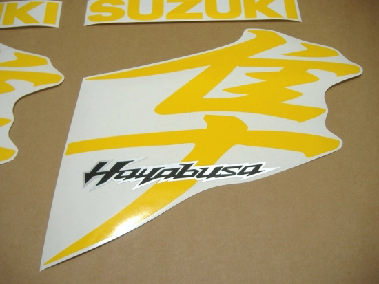 Suzuki Hayabusa 2008-2019 mit Gelb Motorrad Dekor