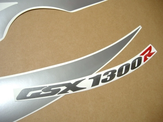 Restauration Aufkleber-Set für Suzuki Hayabusa GSX-1300R 2005 in Titan