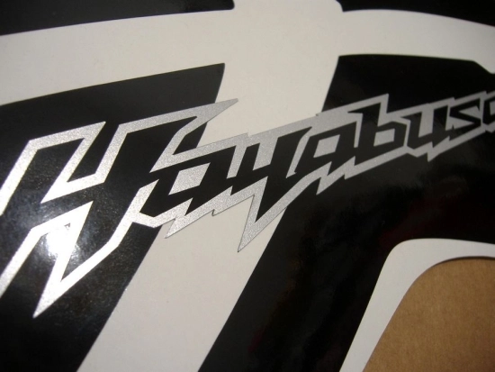 Suzuki Hayabusa GSX-1300R 2010-2011 - Black - Custom-Sticker-Decals